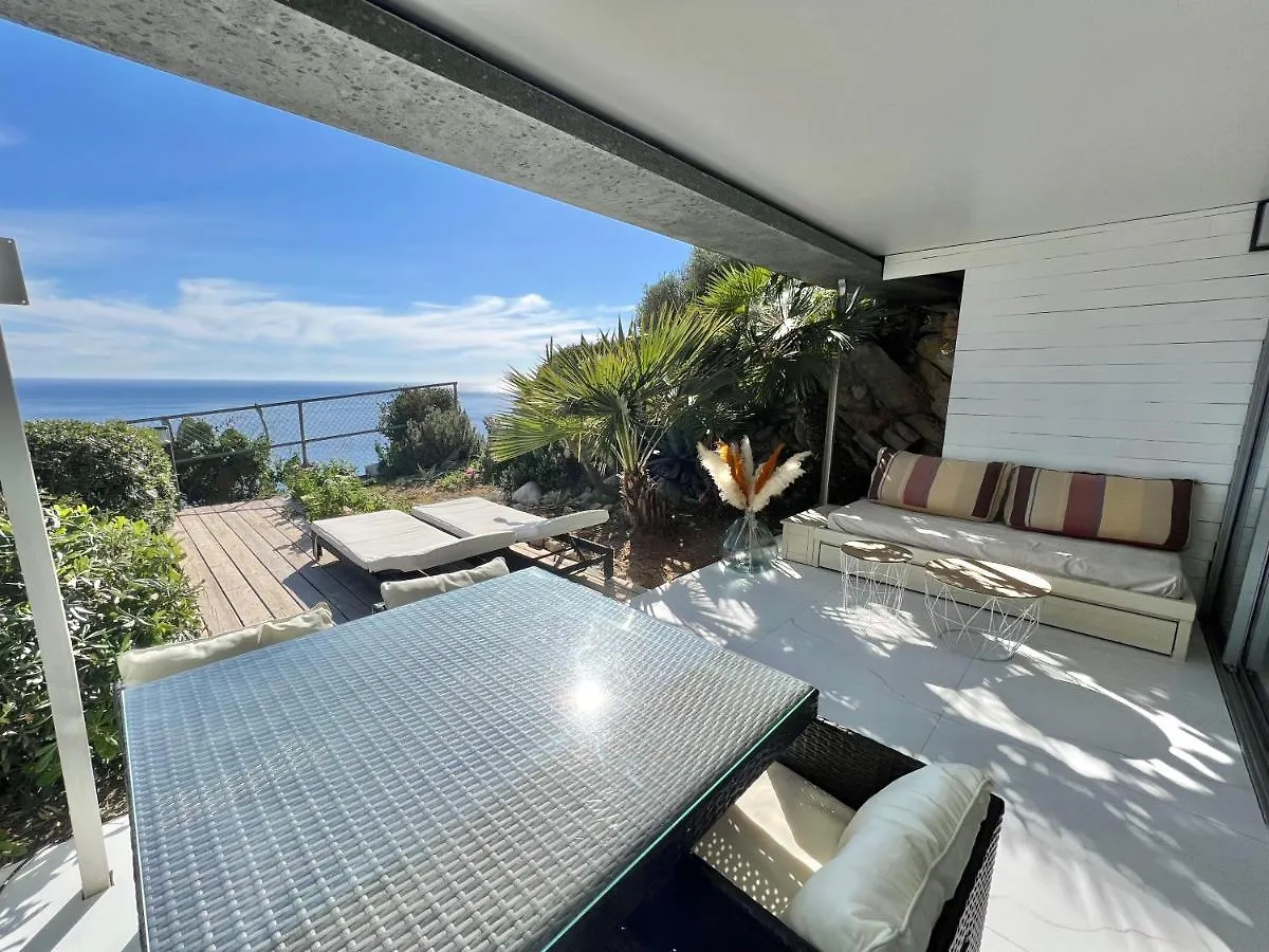 Luxueux Appartement - Vue Mer - Piscine - Free Parking - Monaco Cap-d'Ail