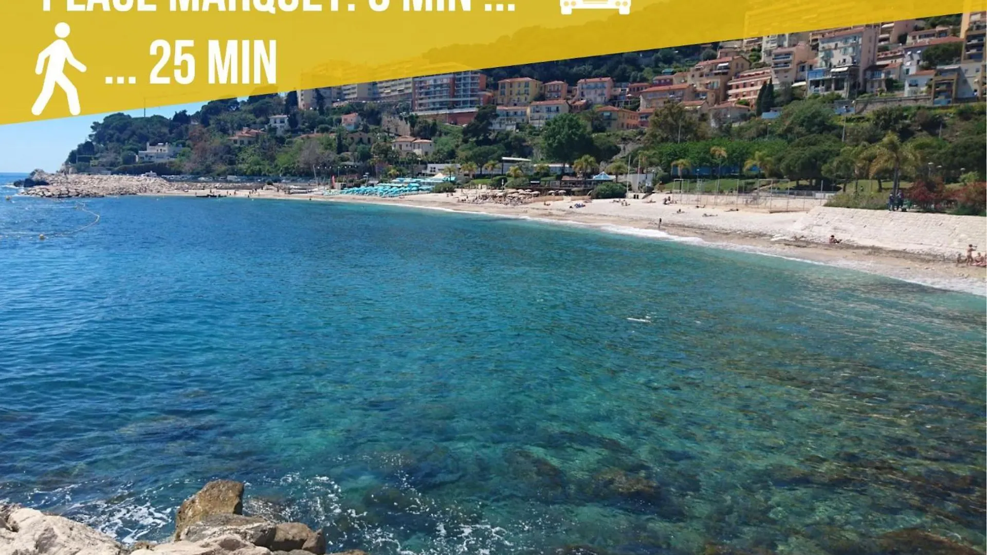 Luxueux Appartement - Vue Mer - Piscine - Free Parking - Monaco Cap-d'Ail