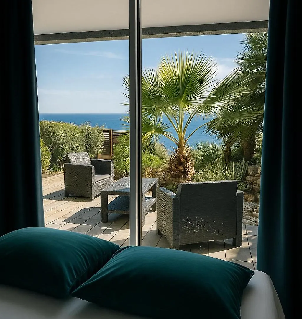Luxueux Appartement - Vue Mer - Piscine - Free Parking - Monaco Cap-d'Ail 0*,